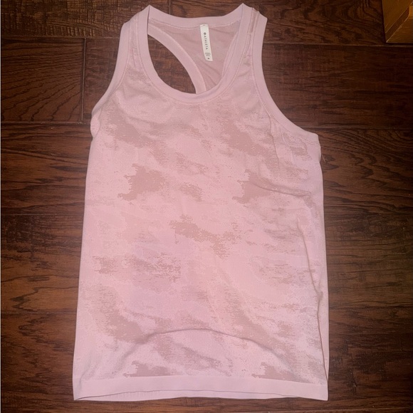 Athleta Light Pink Racerback Tank Top - Picture 3 of 6